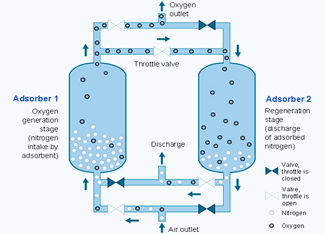 Industrial Use 30nm3/H Psa Oxygen Generation System for Aquaculture Fish Farming