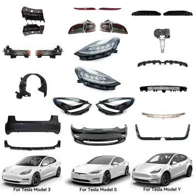 Para Tesla Model 3 YSX, gran oferta, piezas de automóvil, parachoques delantero, parrilla, luz trasera, faro, repuestos de coche para Tesla Model 3 Y