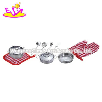 Personalice 11 piezas de accesorios de cocina de juguete de metal para niños M03A021