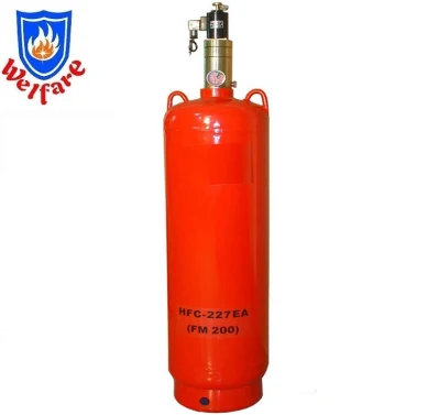 Sistema de extinción de incendios 70LTR Hfc227ea